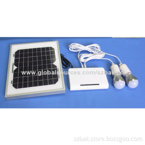 Portable outdoor LED solar lantern for camping, garden, lithium battery inside, can charge mobile